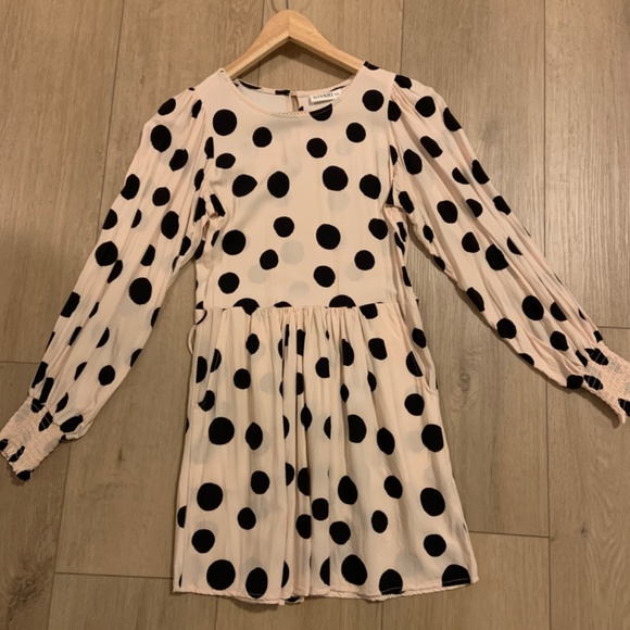 KIVARI Rammy Polka Dot Mini Dress - Picture 3 of 4